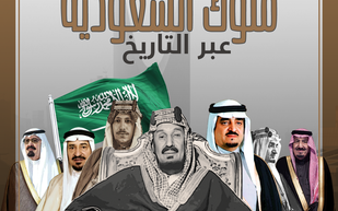 إنفوجراف| تاريخ ملوك السعودية إنجازات مستمرة