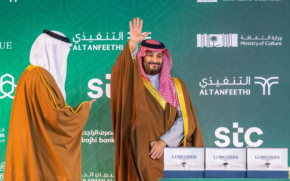 الأمير محمد بن سلمان يتوج «هيرو ريس» الفائز بكأس السعودية للفروسية