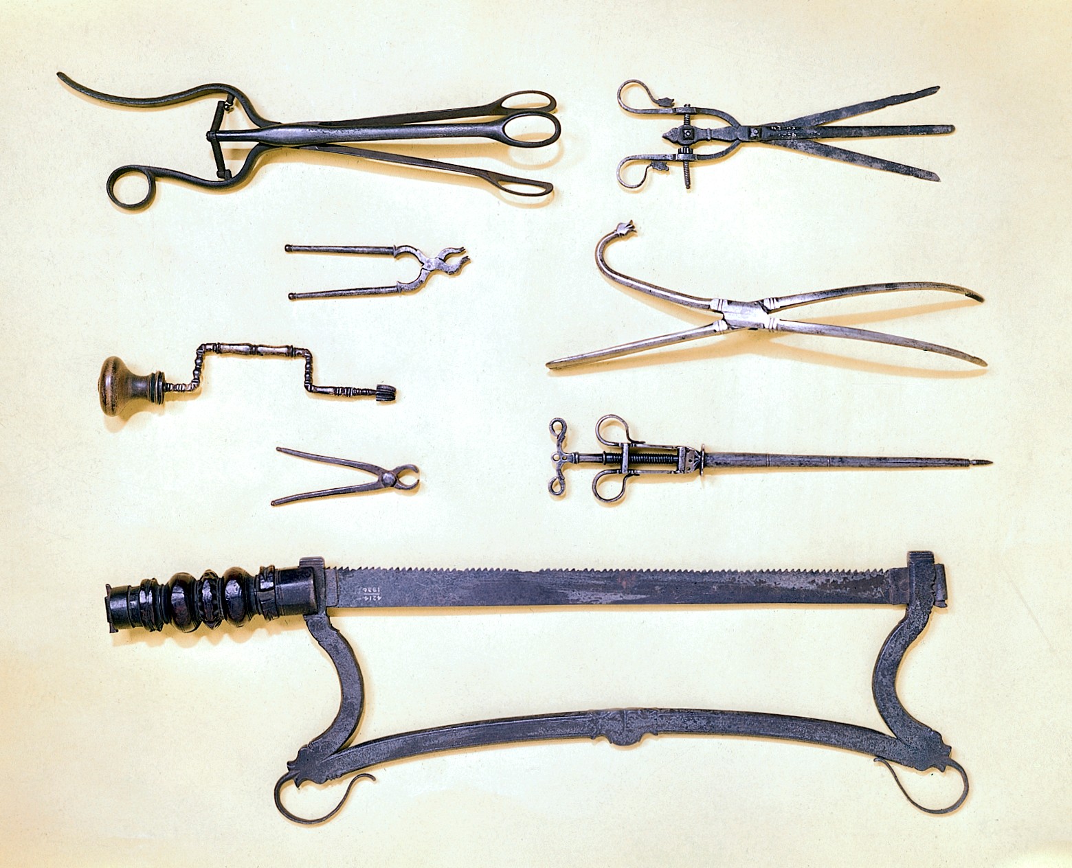181916 Surgical instruments of the 16th and 17th centuries Wellcome L0012386
