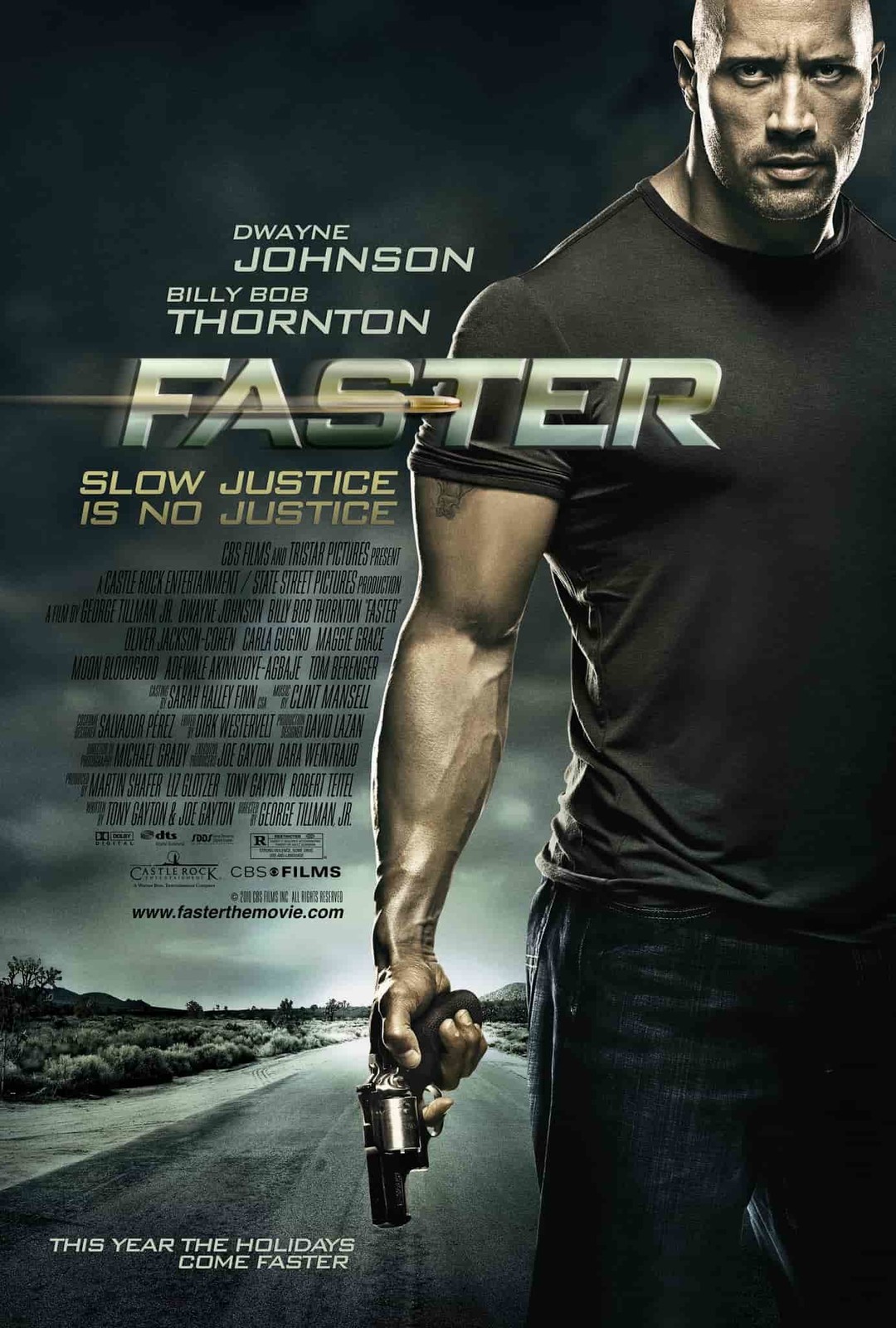 بوستر فيلم faster "أسرع" عام 2010  