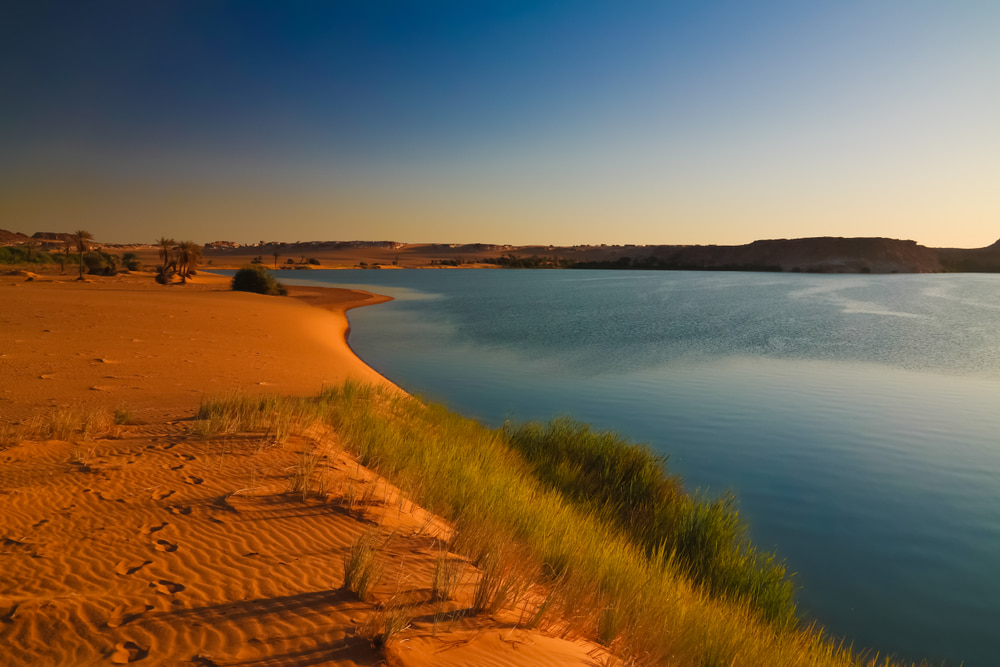 بحيرة يوا من بحيرات أونيانجا.. تعبيرية عن مقومات السياحة في تشاد