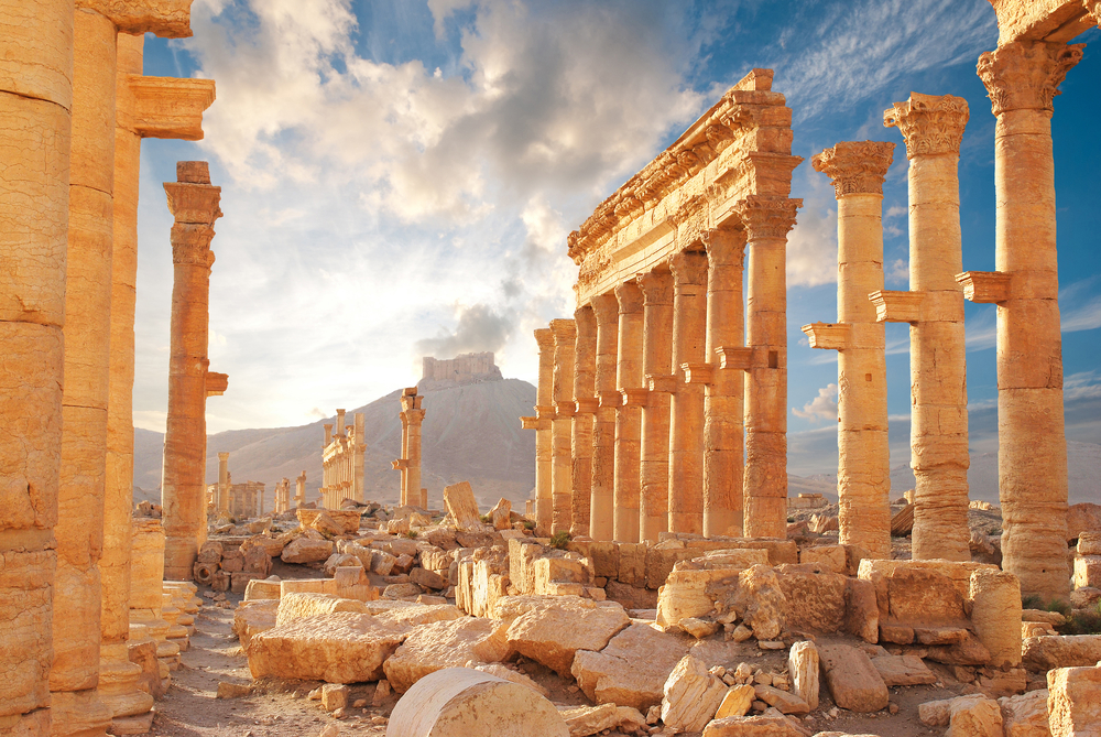 تدمر من أقدم المعالم الأثرية في سوريا