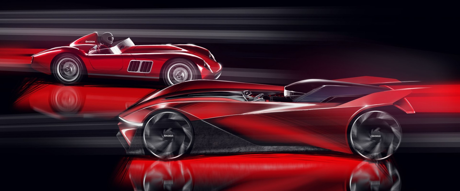 «سكودا» تكشف عن سيارة السباق «Vision GT» الكهربائية الجديدة 