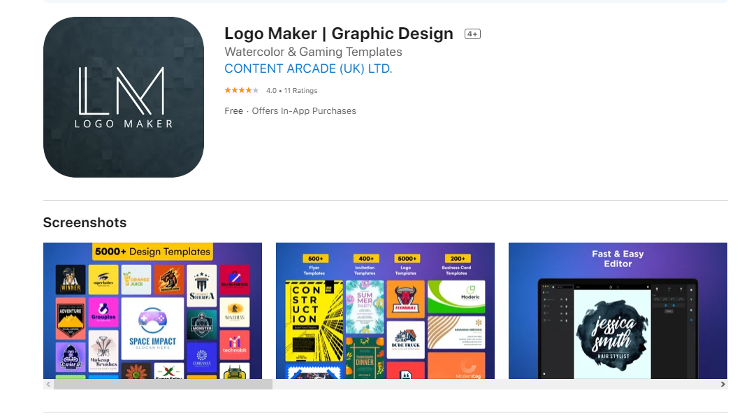 برنامج Logo Maker | Design Monogram