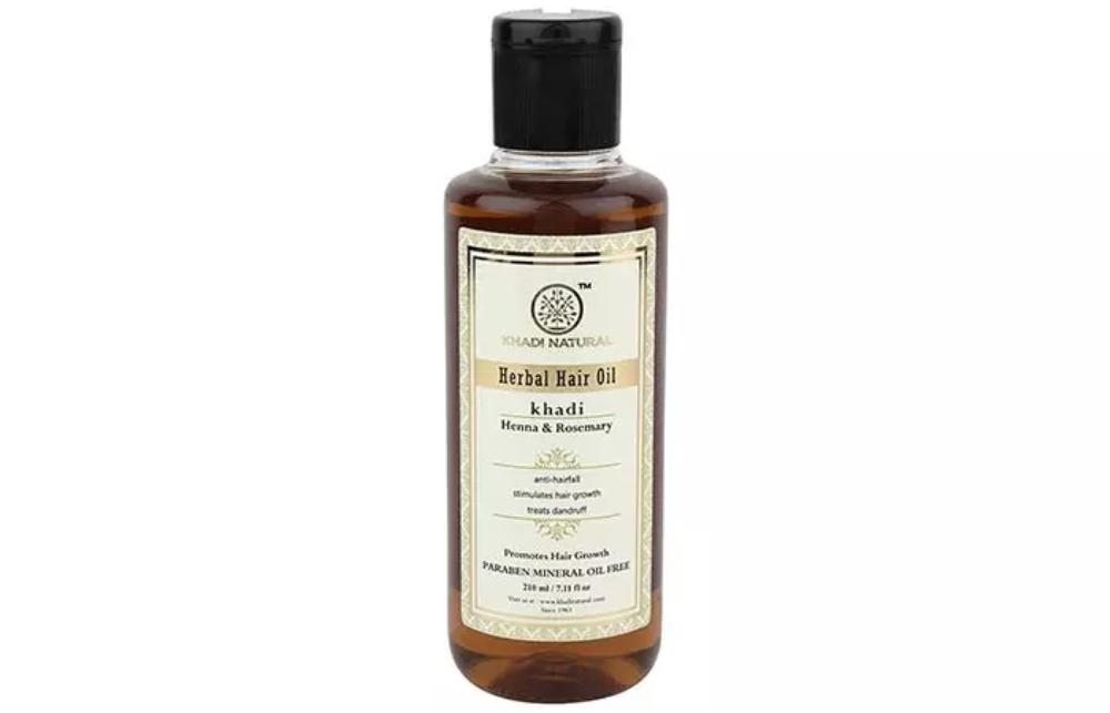 زيت Khadi Natural Henna & Rosemary Herbal Hair Oil