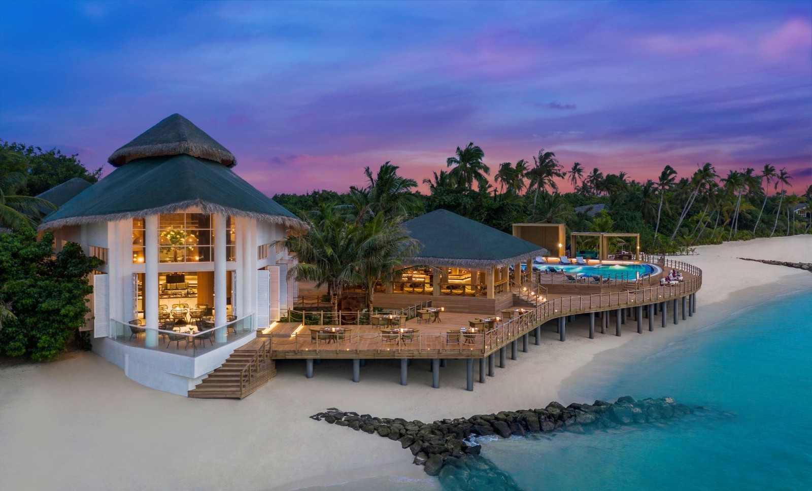 منتجعات المالديف الفارهة JW Marriott Maldives Resort & Spa