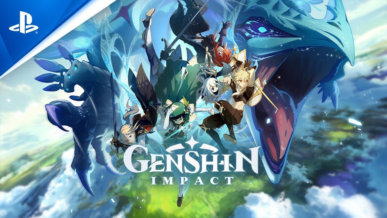 ملصق لعبة Genshin impact - مصدر الصورة موقع سوني 